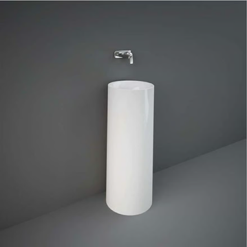 RAK-PETIT - Freestanding round ceramic washbasin by RAK Ceramics - view 3